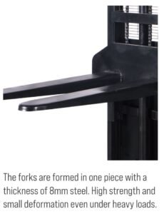 Empilhadeira Patolada 1,5 Ton Logística Leve